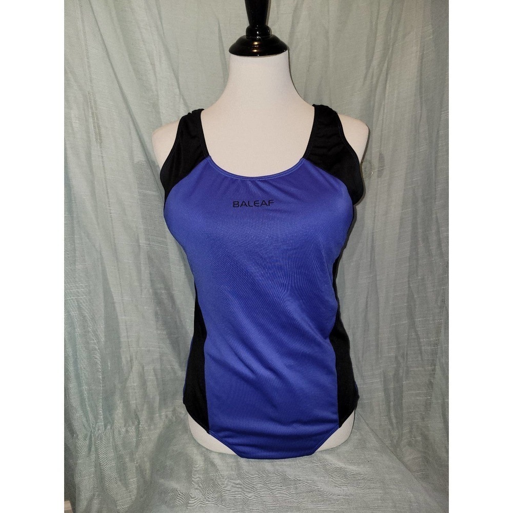 NWOT One Piece swimsuit 38 baleaf blue